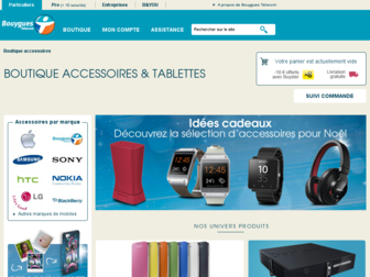 accessoires.bouyguestelecom.fr website preview