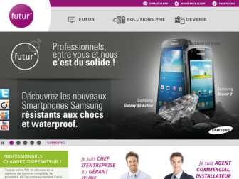 futur.fr website preview