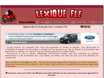lexiquefle.free.fr website preview