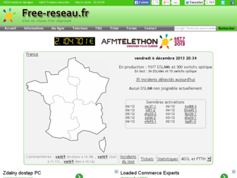 free-reseau.fr website preview