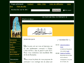 islamfrance.free.fr website preview