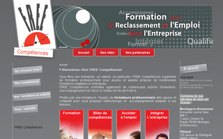 free-competences.fr website preview