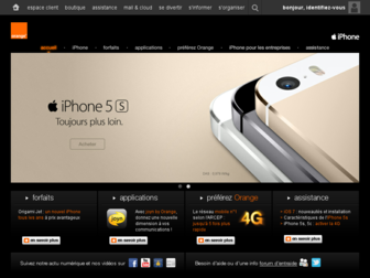 iphone.orange.fr website preview