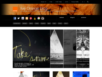 live.orange.com website preview