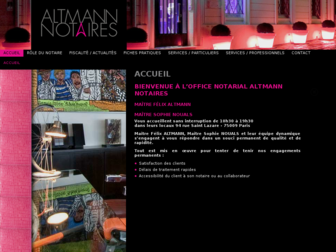 altmann.fr website preview