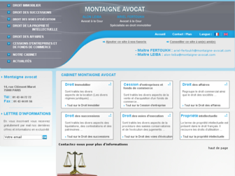 montaigne-avocat.com website preview