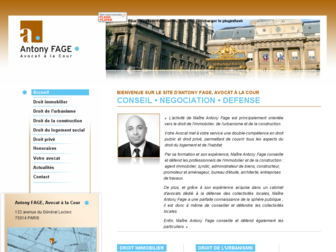 avocat-fage.com website preview