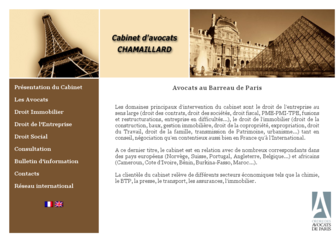 chamaillard-avocats.com website preview