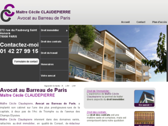 avocat-claudepierre.com website preview