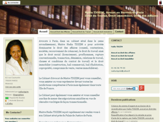 nadia.tigzim.avocats.fr website preview