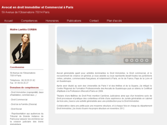 laetitiacorbin-avocat.fr website preview