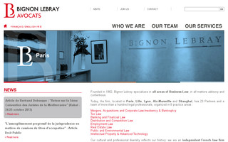 bignonlebray.com website preview
