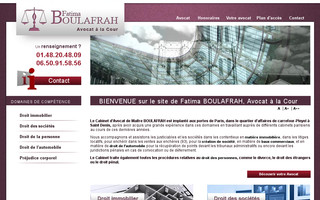 avocat-boulafrah.com website preview