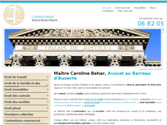 caroline-behar-avocat.com website preview