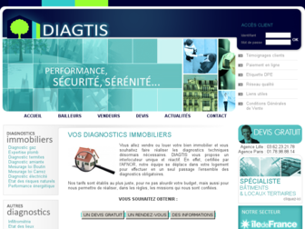 diagtis.com website preview