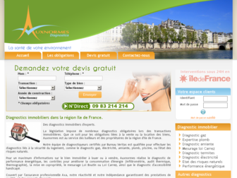 diagnostics-paris.com website preview