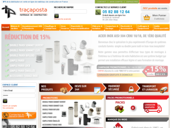 tracaposta.com website preview