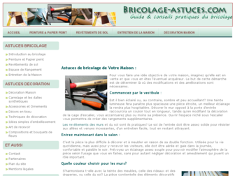 bricolage-astuces.com website preview