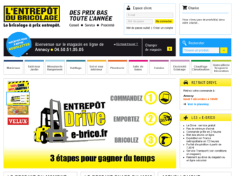 annecy.e-bricodrive.fr website preview