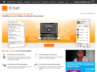 tchat.orange.fr website preview