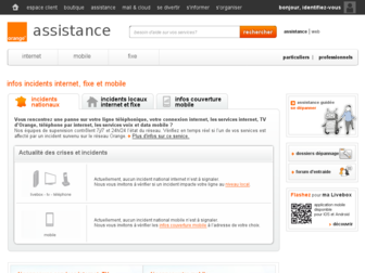 suivi-des-incidents.orange.fr website preview