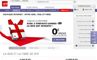 adsl.sfr.fr website preview