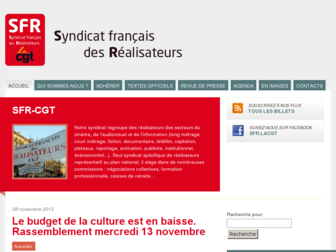 sfr-cgt.fr website preview