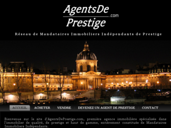 agentsdeprestige.com website preview