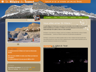 station-ski-saint-hilaire.fr website preview