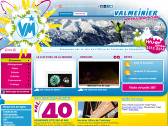 valmeinier.com website preview
