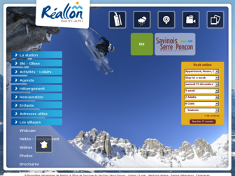 reallon-ski.com website preview