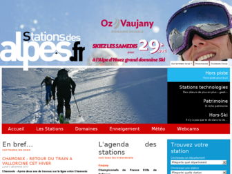 stationsdesalpes.fr website preview