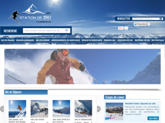 station-de-ski.eu website preview
