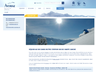 sejour-ski.avoriaz.com website preview