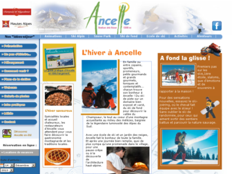 ancelle.fr website preview