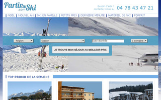 partirauski.fr website preview
