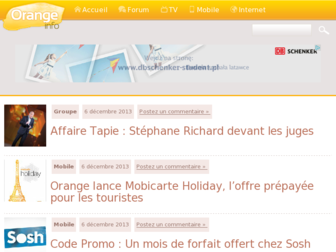orangeinfo.fr website preview