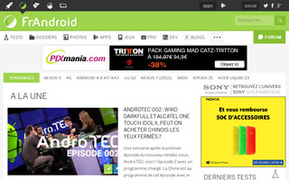 frandroid.com website preview