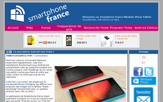 smartphonefrance.info website preview