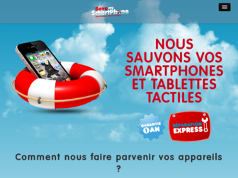 savemysmartphone.fr website preview