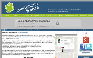 android.smartphonefrance.info website preview