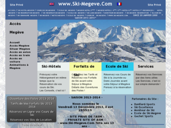 ski-megeve.com website preview