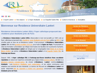 residence-universitaire-lanteri.com website preview