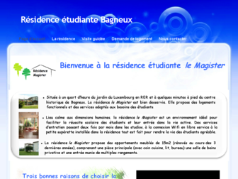 residence-lemagister.fr website preview