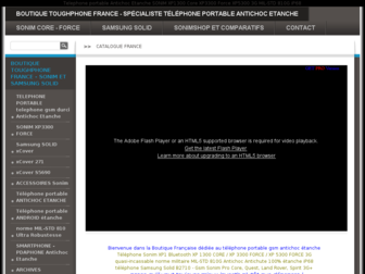toughphone.fr website preview