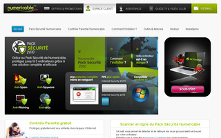 securite.numericable.fr website preview