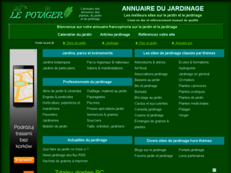 lepotager.free.fr website preview