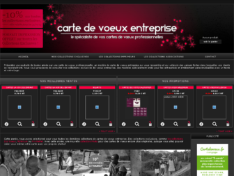 carte-de-voeux-entreprise.fr website preview