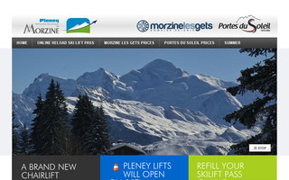 ski-morzine.com website preview