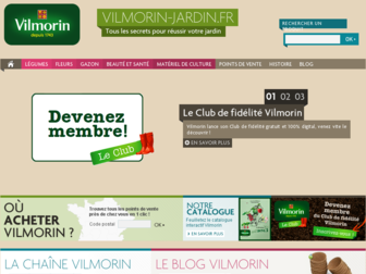 vilmorin-jardin.fr website preview